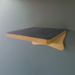 Degrau de parede para gatos em madeira de Pinus Grande