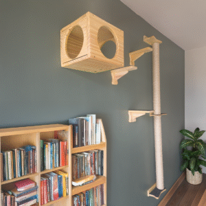 Kit playground para gatos Cantinho Relax- 5 peças